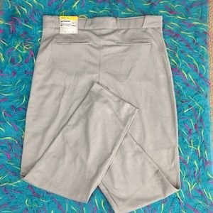 New Men’s Athletic Baseball/Softball Pants XL Gray
